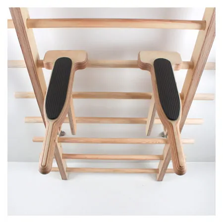 Pedalo dip bar for wall bars