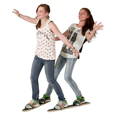 Pedalo summer ski with foot strap for 2 people length 80 cm