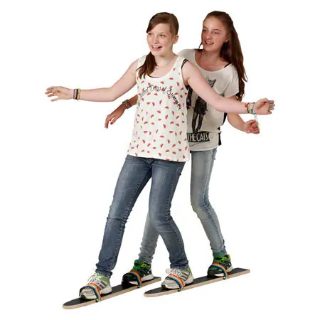 Pedalo summer ski with footstrap for 4 people length 160 cm