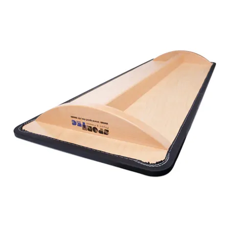 Seesaw board with non-slip surface, big, 160x60x13 cm, black