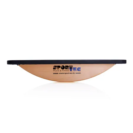 Seesaw board with non-slip surface, big, 160x60x13 cm, black