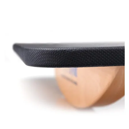 Seesaw board with non-slip surface, big, 160x60x13 cm, black