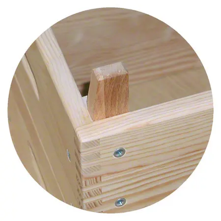 Vaulting boxes, LxWxH 70x50x40 cm, 3-piece.