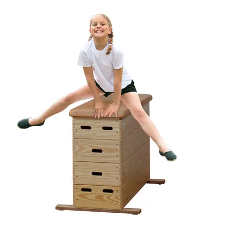 Vaulting box, LxWxH 150x50x90 cm, 4-piece