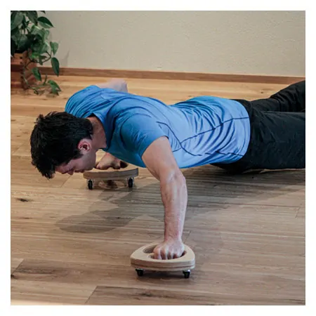 Erzi abdominal trainer Core Roller, set of 2