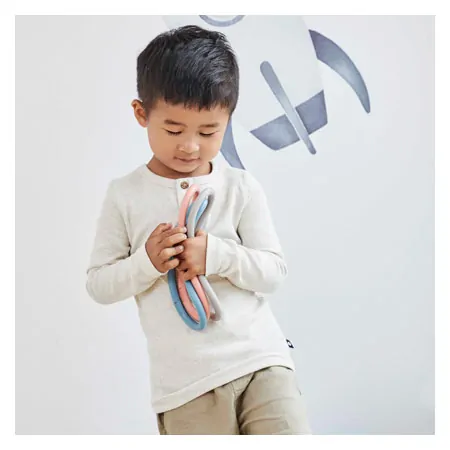 Gonge coordination set nordic, 7 pcs mini top play tops, activity rings