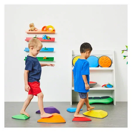 Gonge coordination set,19 pcs river stones, balance way, activity rings