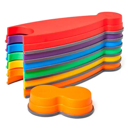 Gonge coordination set,19 pcs river stones, balance way, activity rings