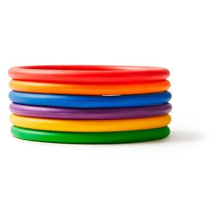 Gonge coordination set, 7 pcs carousel play top + activity rings