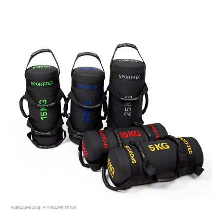Sport-Tec Powerbag Robusta,  21,5 cm x 52 cm, 5 kg, yellow