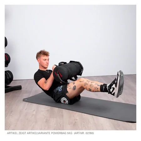 Sport-Tec Powerbag Robusta,  21,5 cm x 52 cm, 5 kg, yellow