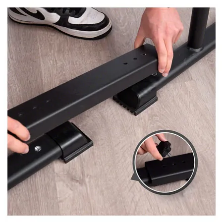 Sport-Tec dip bars incl. connectors, L x W x H 80 x 50 x 90 cm