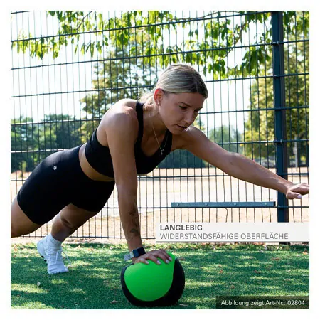 Sport-Tec medicine ball  19 cm, 1 kg, pink