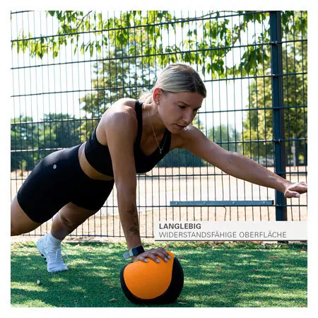 Sport-Tec medicine ball  23 cm, 3 kg, orange