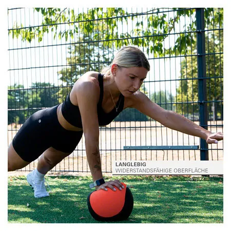 Sport-Tec medicine ball  23 cm, 4 kg, red