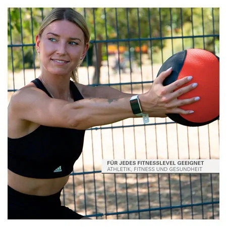 Sport-Tec medicine ball  23 cm, 4 kg, red
