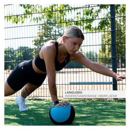 Sport-Tec medicine ball  28 cm, 8 kg, blue