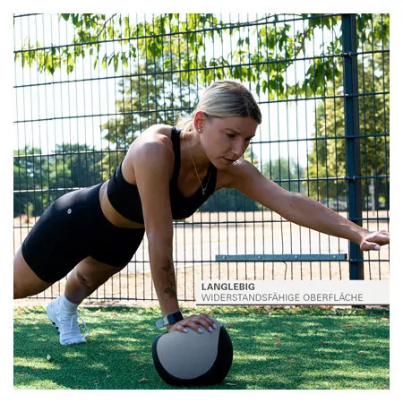 Sport-Tec medicine ball  28 cm, 9 kg, gray