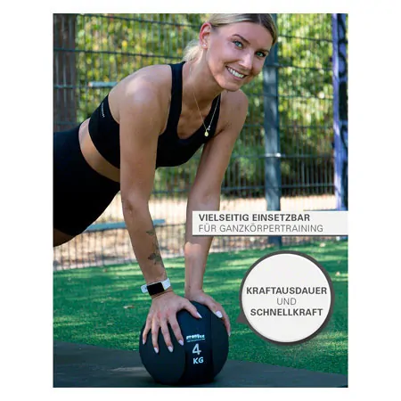 Sport-Tec medicine ball  28 cm, 10 kg, black