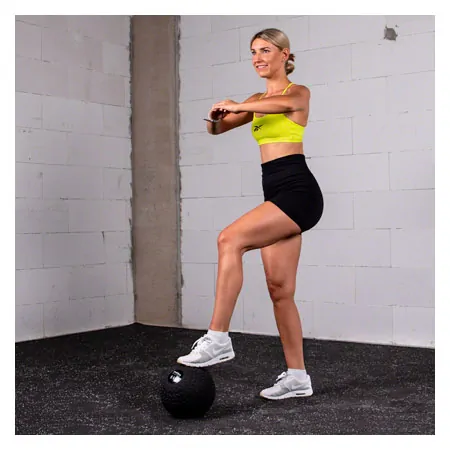 Sport-Tec slamball set 11 pcs, 2-30 kg incl. stand