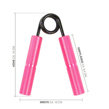 Sport-Tec Hand Trainer, 50 lbs / 22 kg, pink