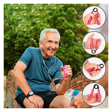 Sport-Tec Hand Trainer, 50 lbs / 22 kg, pink