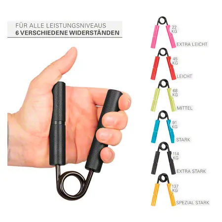 Sport-Tec Hand Trainer, 250 lbs / 114 kg, black