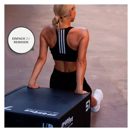 Sport-Tec Jumping Trainer 3-in-1 Soft Plyo Box, 76x61x51 cm