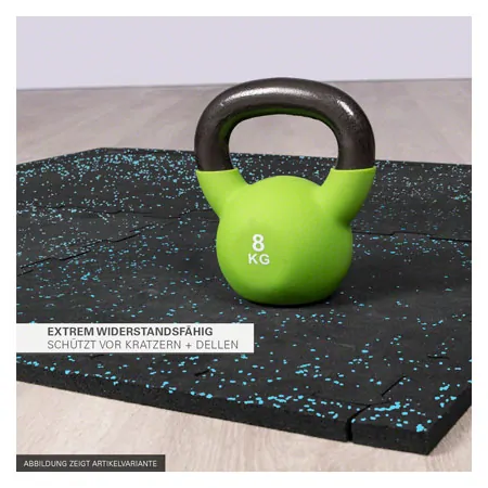 Sport-Tec floor protection mat 1 m, 4 mats  50x50 cm + 8 edge pieces