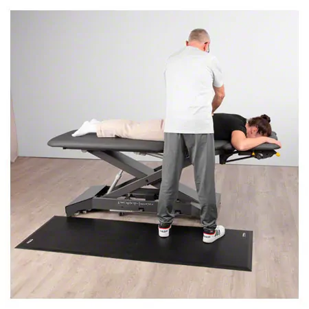 Sport-Tec anti-tiredness mat, 2 modules  90 cm, 180x65x1,3 cm, black