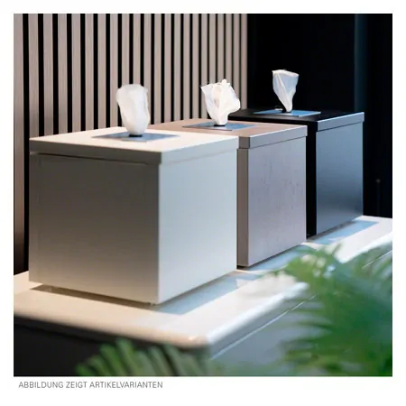 desinfection tissue dispenser cube Kubik, lxwxh 25,8x25,8x20,9cm