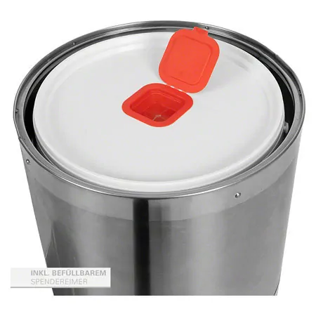 Sport-Tec disinfection wipes dispenser, stainless steel incl. 800 wipes