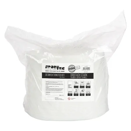 Plastic dispenser bucket incl. 400 disinfectant wipes