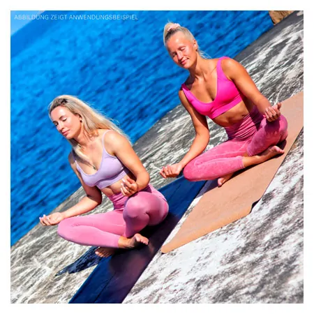 AIREX Pilates and Yoga mat ECO Cork, LxWxH 180x61x0,4 cm, cork
