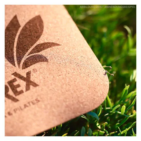 AIREX Pilates and Yoga mat ECO Cork, LxWxH 180x61x0,4 cm, cork