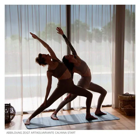 AIREX Yoga mat Calyana Start Studio, incl. eyelets, LxWxH 185x65x0,5 cm