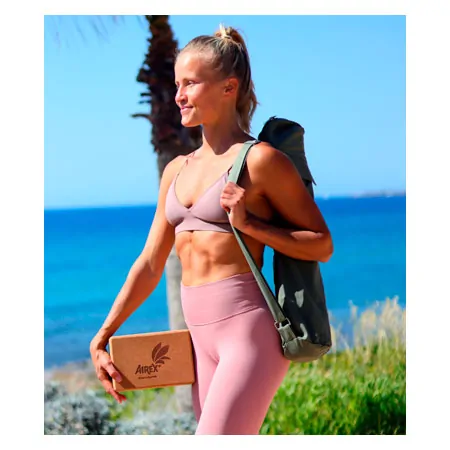 AIREX yoga block ECO made of cork, 22,5x15x7,4 cm