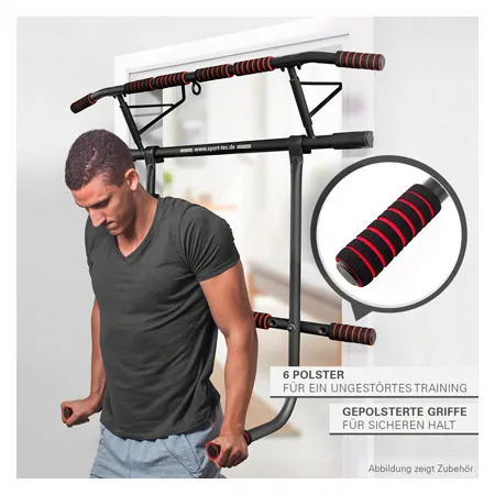 Sport-Tec Dip Station for door rack pull-up bar foldable