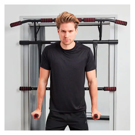 Sport-Tec door rack chin-up bar foldable incl. dip station