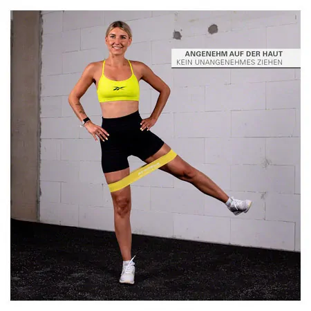 Sport-Tec Fitness textile loop, 32x5,8 cm, light, red