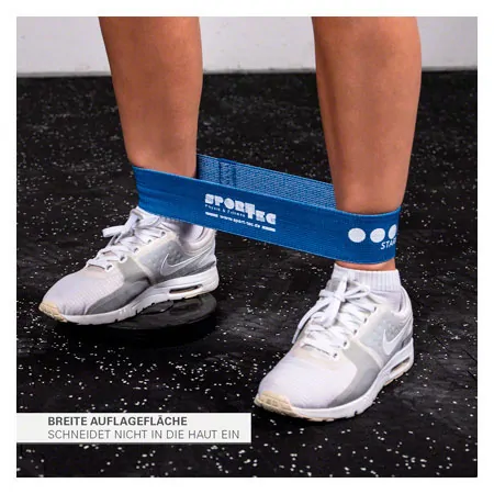 Sport-Tec Fitness textile loop, 32x5,8 cm, light, red