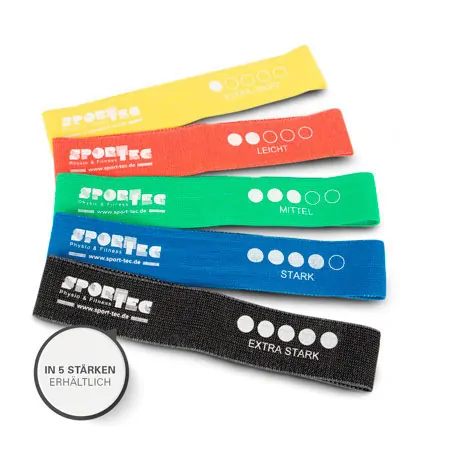 Sport-Tec Fitness textile loop, 32x5,8 cm, light, red