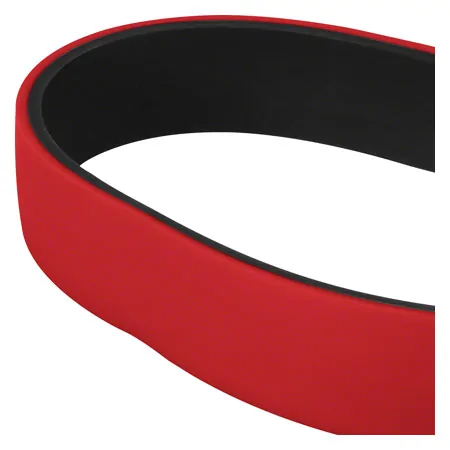 Sport-Tec Powerband made of latex, 104x2,2 cm, light, red