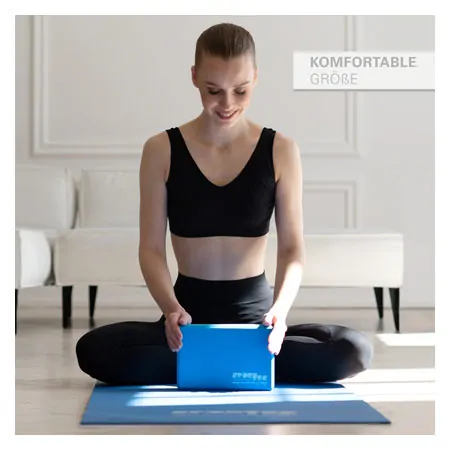 Sport-Tec yoga block, 23x15.5x7.5 cm