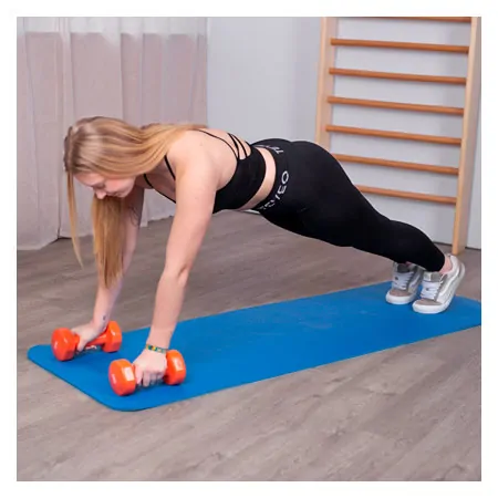 Sport-Tec Gymnastic mat incl. lugs, LxWxH 180x60x1 cm