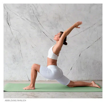 AIREX Yoga Mat Heartbeat Yoga Advanced, LxWxH 185x65x0,5 cm