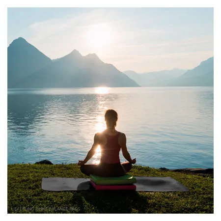 AIREX yoga mat CALYANA Pro, LxWxH 185x65x0.7 cm, stone gray