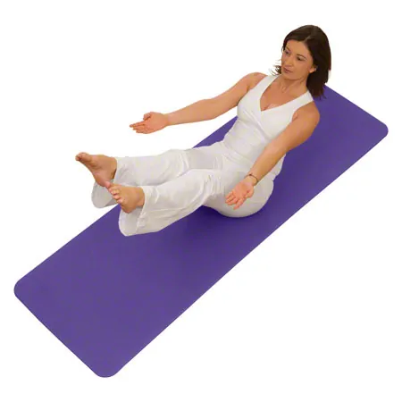 AIREX pilates and yoga mat 190, LxWxH 190x60x0.8 cm