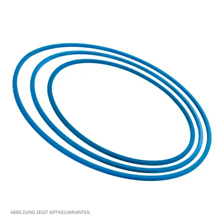 Gymnastic hoops made of plastic,  80 cm, 400 g