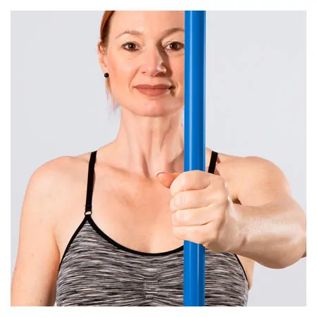 Gymnastics bar for men made of plastic, � 2.5 cm x 120 cm, 238 g